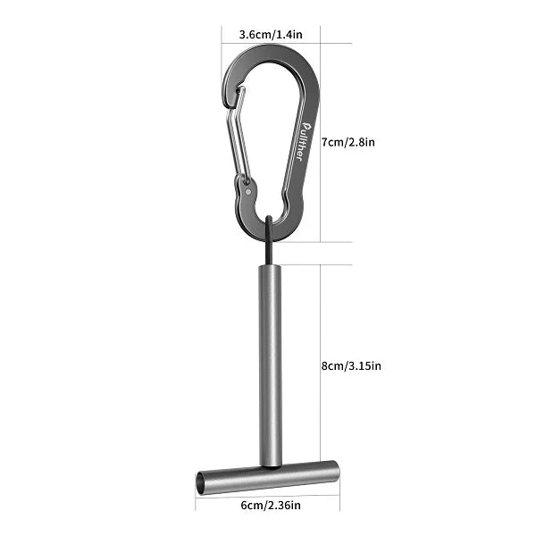 Fishing line Holder For Storing Multiple Tippet Line Spool Holders Aluminum Durable Leader holder Tippet Spool Holder