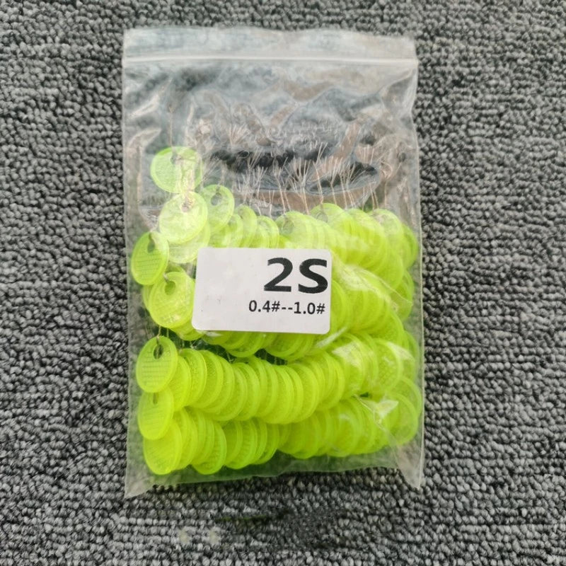 600/120PC 100/20 Group Set Rubber Silicon Space Bean Sea Carp Fishing Black Rubber Oval Stopper Fishing Float Fishing Bobber