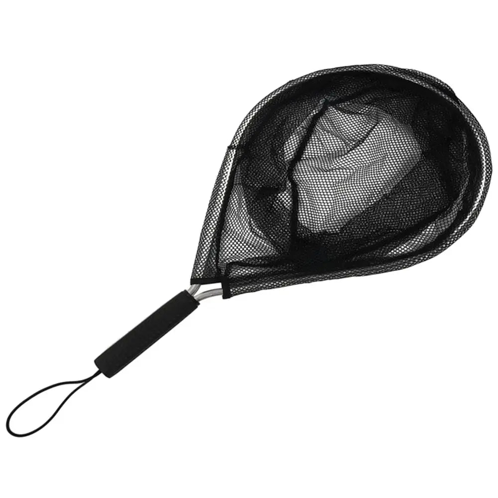 Aluminium Durable Fly Fishing Mesh Trout Nylon Fish Saver Hand Net Fishing Net Landing Nets