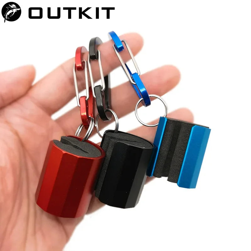 OUTKIT New Fishing Rod Holder Lure Portable BFS Aluminum Alloy Fishing Tackle Quick Rod Assistant Tools