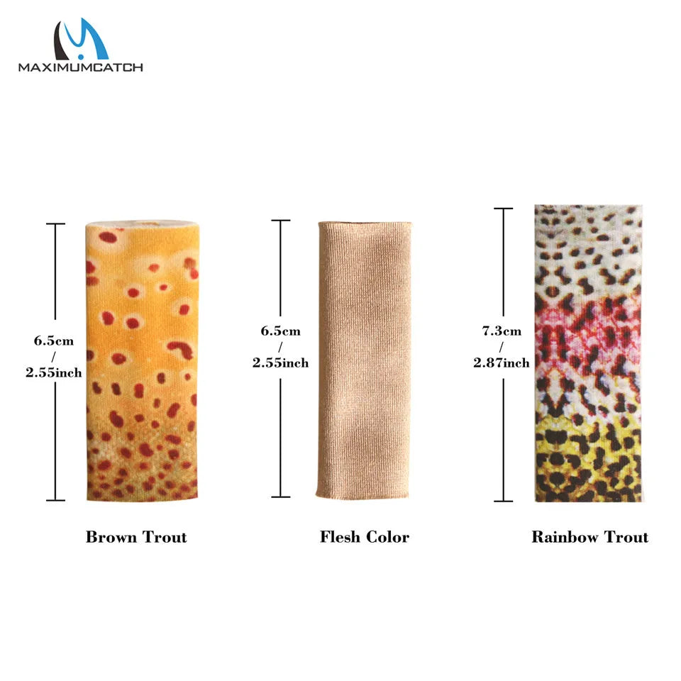 Maximumcatch Fly Fishing Line Stripping Guard Fish Skin Durable Poly Lycra Fishing Protection Tool