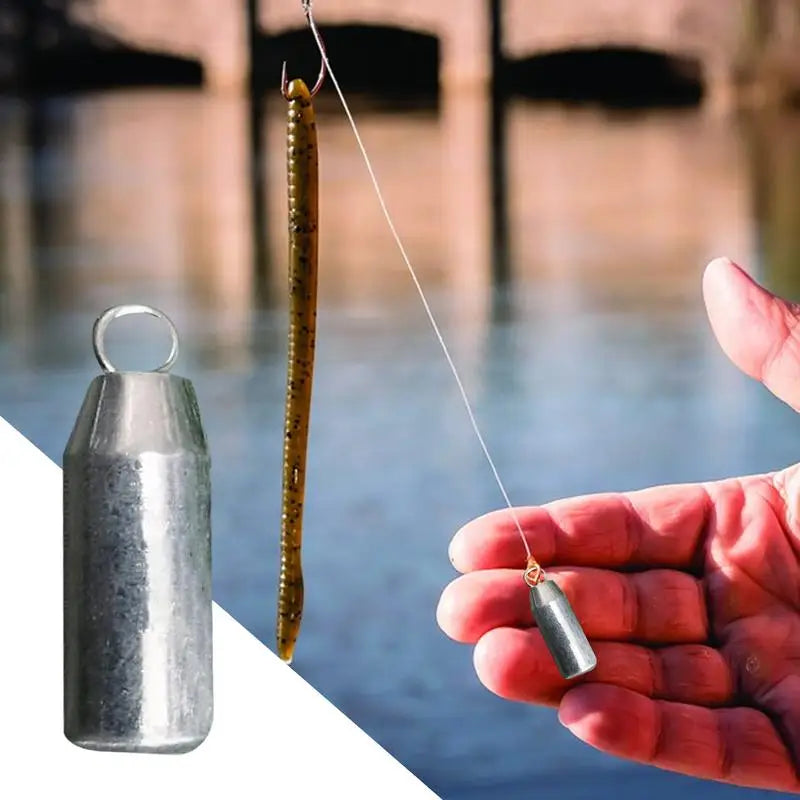 Fishing Weight Sinker Mold 22g 40g 74g Tube Bullet Plumb Pendant Metal Jig Sast Sea Tackle Kit Fishing Gears Accessories