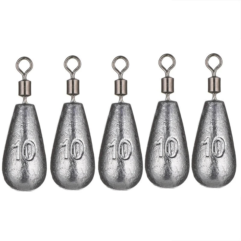 5pcs/lot Fishing Baits Sinker 3.5g 5g 7g 10g 14g 20g Fishing Weight Sinker Water Drop Weights Fishing Tackle Accessories Tool