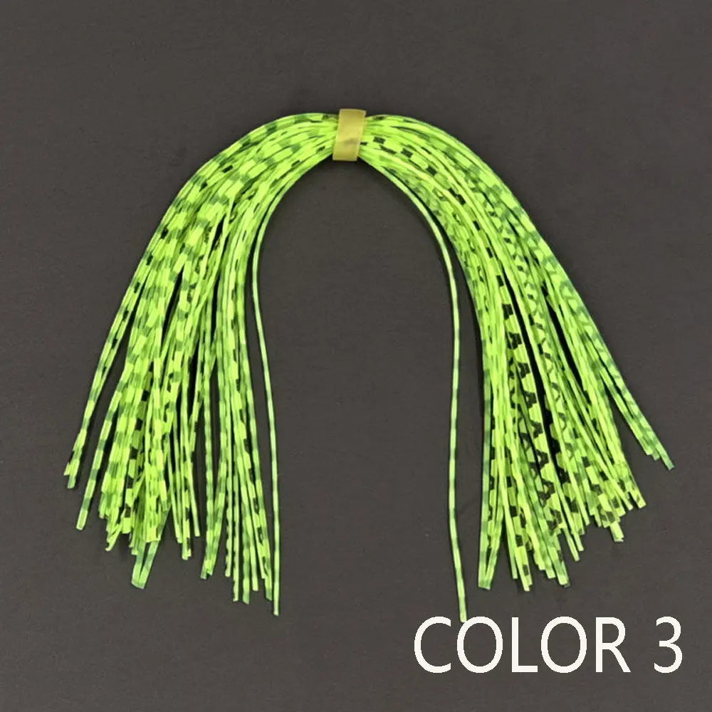 5/10 Bundles silicon skirts fishing lure Spinner bait Buzzbait silk Rubber Jig Lures Fly Tying Material Fishing Accessories
