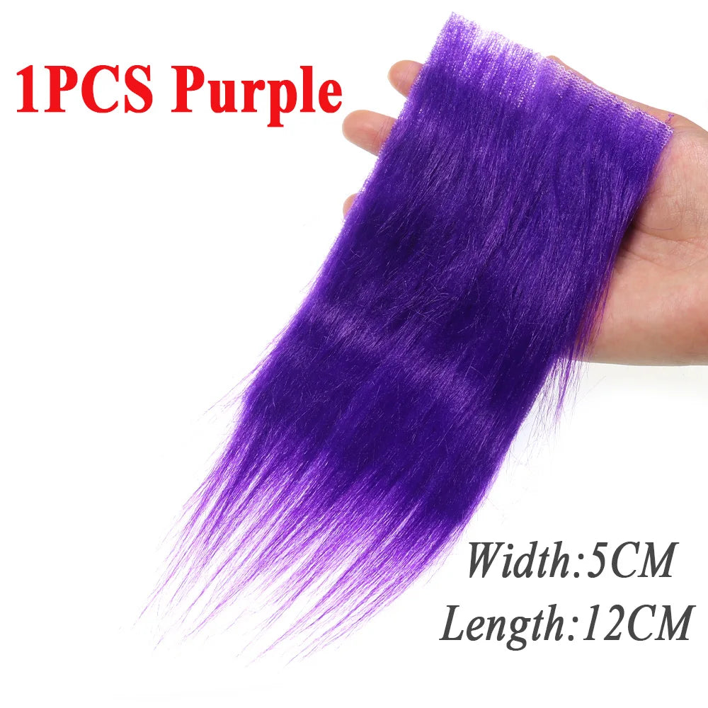 Vtwins Soft Synthetic Fiber Grizzled Furabou Craft Fur Synthetic Material Fly Fishing Tying Materials Streamer Tail Wing Grizzy