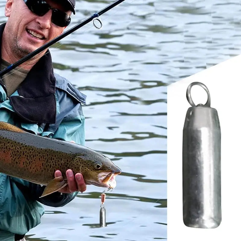 Fishing Weight Sinker Mold 22g 40g 74g Tube Bullet Plumb Pendant Metal Jig Sast Sea Tackle Kit Fishing Gears Accessories