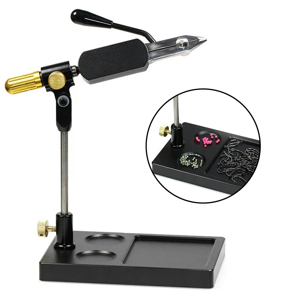 Tools Hook Vise Functional Fly Tying Vise 360-degrees Fly Tying Tool Hook Lures Rotation Fly Fishing Flies For Hook Size Range