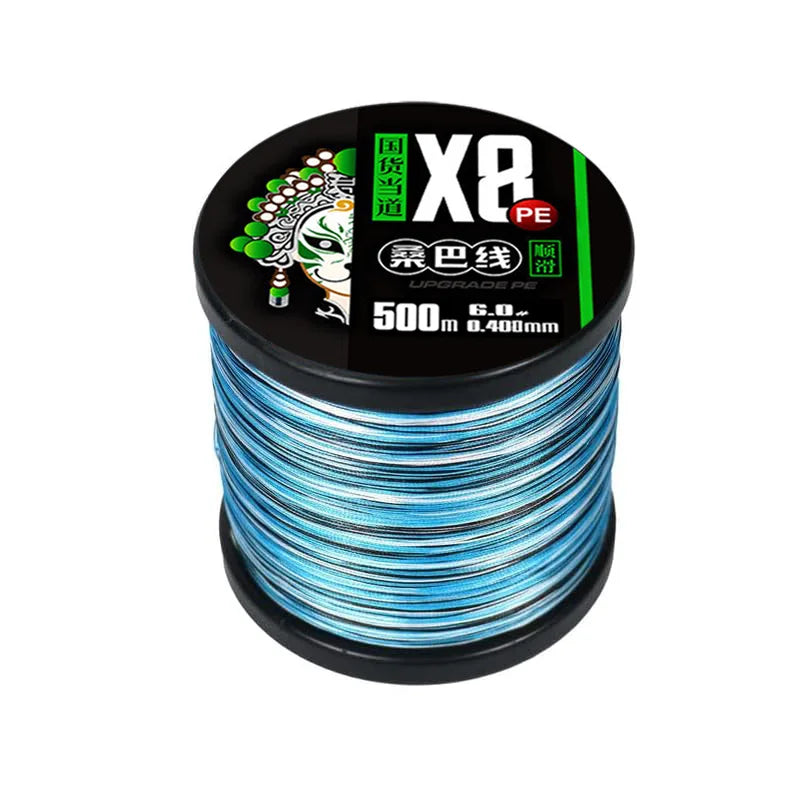 THORNSLINE Saltwater Multifilament X8 Line 8 Threads Braided Fishing Line 1000M 2000M 16-98LB From Japan PE Line