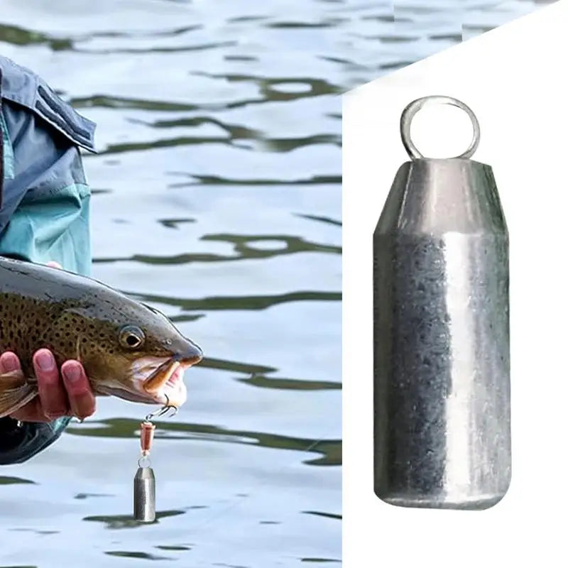 Fishing Weight Sinker Mold 22g 40g 74g Tube Bullet Plumb Pendant Metal Jig Sast Sea Tackle Kit Fishing Gears Accessories