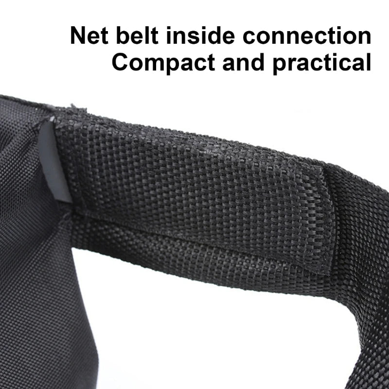 Fly Fishing Line Casting Basket with Waist Belt, Adjustable Quick Drain