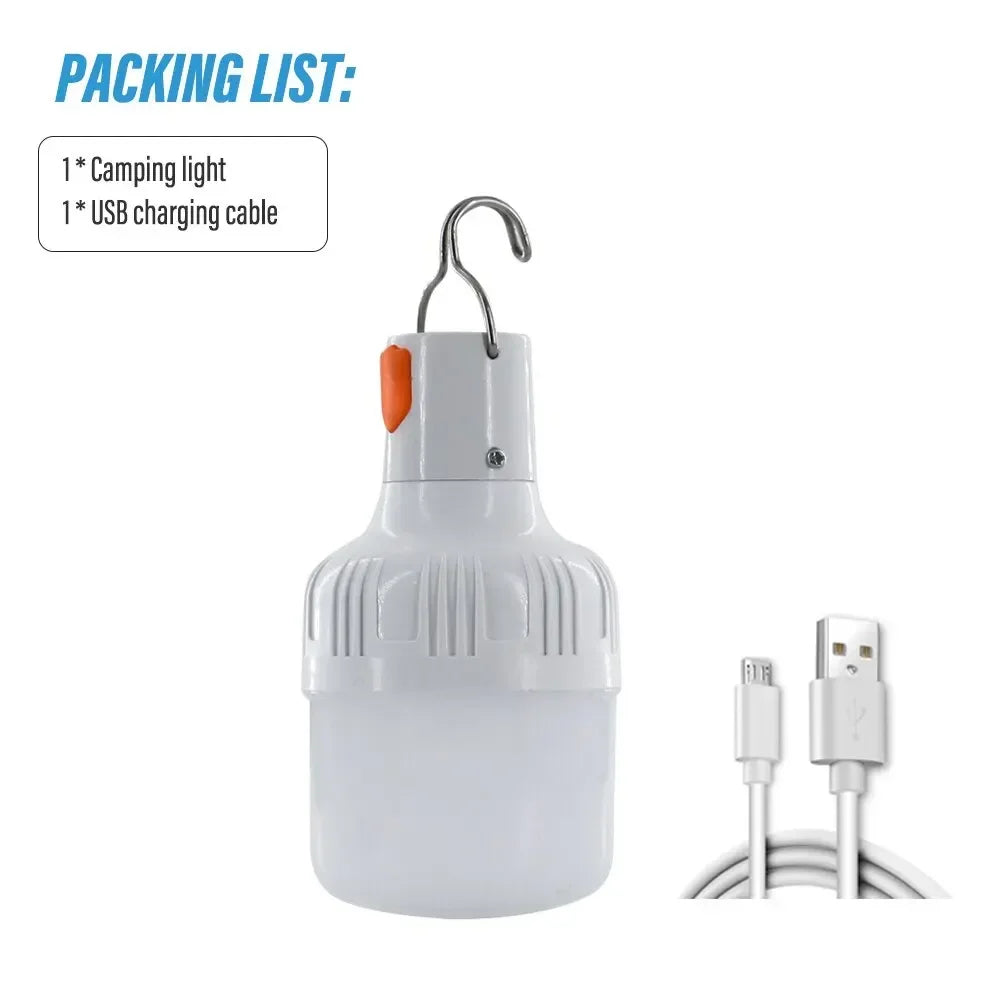 Street Lamp Hanging LED Charging Lamp Multifunctional Lamp Charging Energy-saving Lamp Emergency Lamp Camping Lamp Charging
