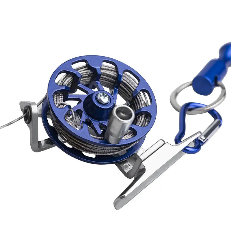 5/10 Snaps Fishing Lock 14CM Buckle With Fly Reel Yellow Duck Stainless Steel Chain Stringer With Float Live Fish Lure Lock Belt