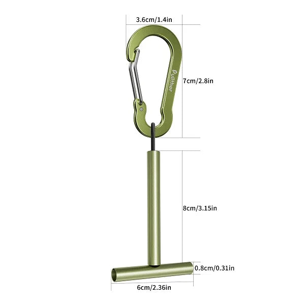 Fishing line Holder For Storing Multiple Tippet Line Spool Holders Aluminum Durable Leader holder Tippet Spool Holder
