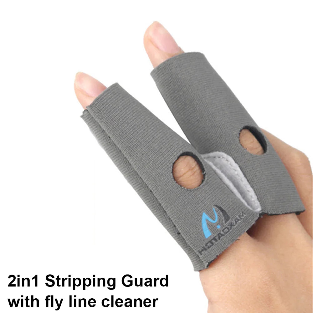 Maximumcatch Fly Fishing Line Stripping Guard Fish Skin Durable Poly Lycra Fishing Protection Tool