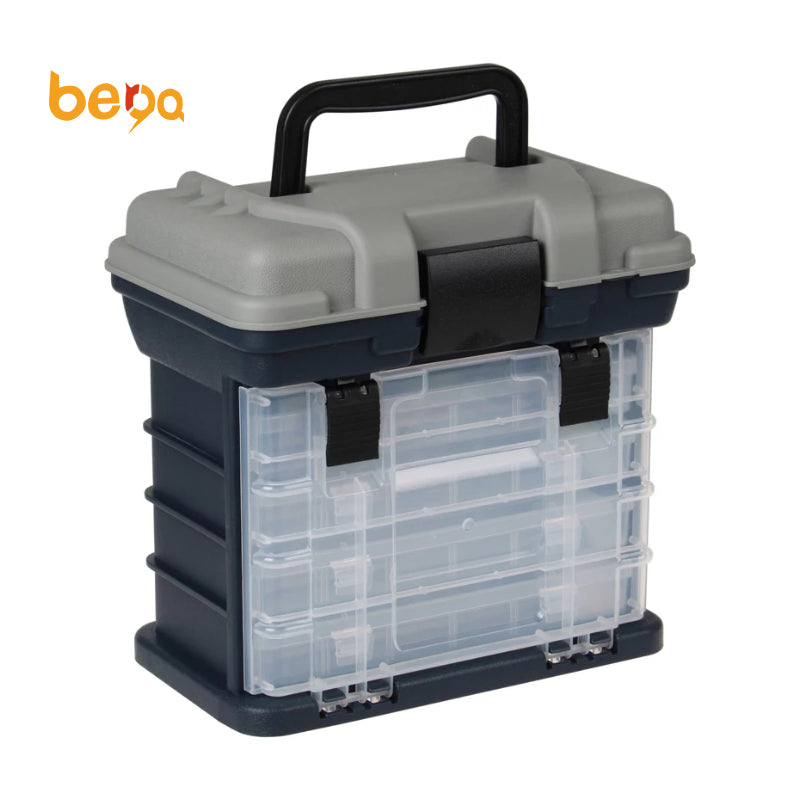 Lure Bait Storage Box Fishing Tackle Storage Box With 5 Grid
