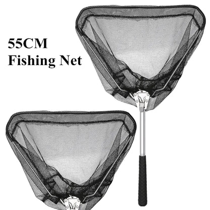 190cm/57cm Telescopic Landing Net Folding Fishing Pole Extending