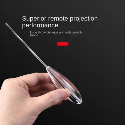 5pcs 10-50g Sinkend Type Acrylic Fishing Float Transparent Casting Bobbers Clear Bombarda Sinking Fly Fishing Spinning Floats