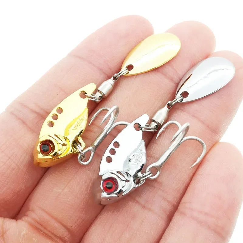 Spinner Fishing Lures Wobblers Sequin Spoon Crankbaits Artifical Easy Shiner VIB Baits for Fly Fishing Trout Pesca