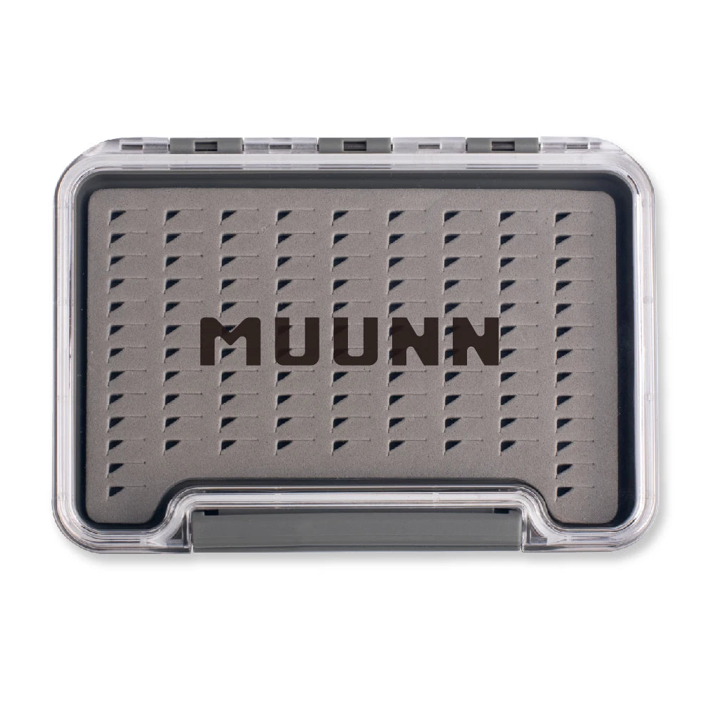 MUUNN 1PC Ice Jig /Fly Fishing Hook Box,Trout Perch Crappie Walleye Lure Jig Head Tackel,Ice Fishing Magnetic Density FoamBox