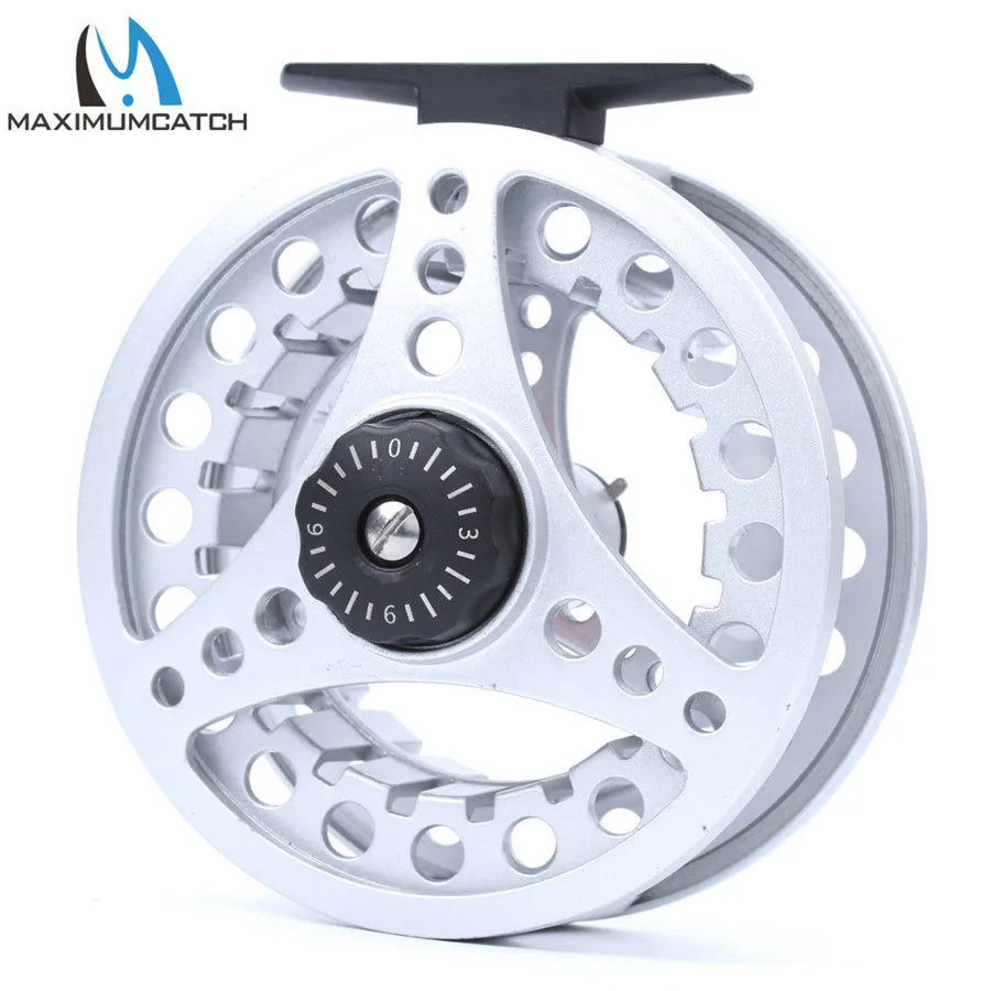 Maximumcatch High Quality ECO 2/3/4/5/6/7/8WT Fly Reel Large Arbor Aluminum Fly Fishing Reel Hand-Changed Fishing Reel