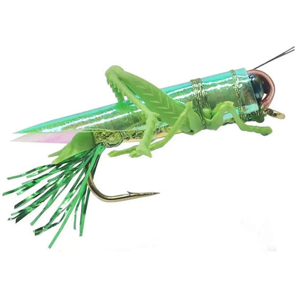 2# 6# Insect Fishing Lures Grasshopper Fishing Bait Hard Artificial Baits Road Simulation Fly Fishing Bass Lure Fishing Tackle