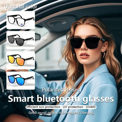 Gs08 Smart Glasses Bluetooth 5.3 Ai Sunglasses Music Making Calls Navigation Protection Uv400 Polarized Lenses Driving Fishing