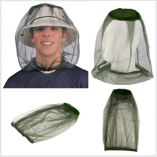 Outdoor Fishing Night Fishing Hat Insect-Proof Mosquito-Proof Hat Net Fishing Sun Protection Hat Unisex Bee-Proof Hat Breathable