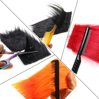 WIFREO 2PC Fly Tying Long Hairy Craft Fur Artificial Synthetic Fluffy Fiber Fly Body&Tail Materials For Pike Bass Saltwater Fly