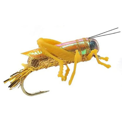 2# 6# Insect Fishing Lures Grasshopper Fishing Bait Hard Artificial Baits Road Simulation Fly Fishing Bass Lure Fishing Tackle