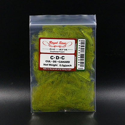 Premium fly tying duck CDC feathers Net 0.5gram Cul De Canard duck butt feathers dry fly wings fly tying materials