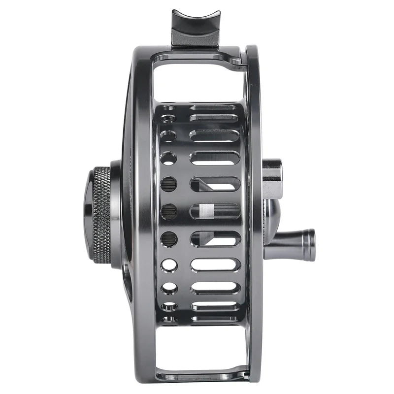 Sougayilang 5/6 7/8 Fly Fishing Reel high Speed Ratio Fishing Reel CNC-Machined Aluminum Alloy Body and Spool Fly Reels