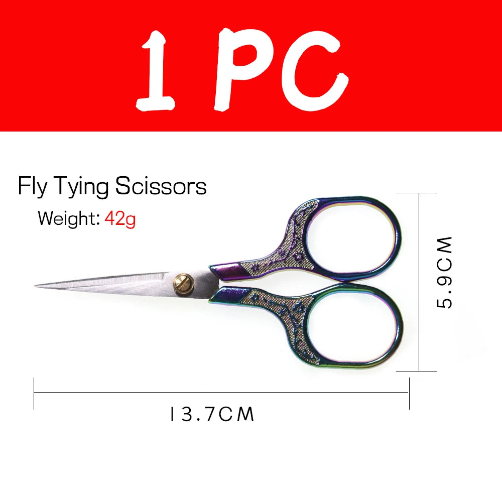 WIFREO 2PC Fly Tying Long Hairy Craft Fur Artificial Synthetic Fluffy Fiber Fly Body&Tail Materials For Pike Bass Saltwater Fly