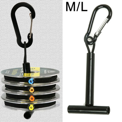 Tippet T Fly Fishing Holder For Storing Multiple Tippet Spools Aluminum Fishing Fllies Lure Bait Making Processing Tools