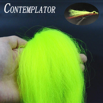 Contemplator 12optional Colors Streamers Fibers Durable Synthetic Fly Tying Materials 25cm Hard Fiber For Clousers/Deceivers