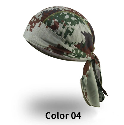 Headband Summer Men Printed Cycling Cap Sun Protection Camouflage Fishing Running Headscarf Hood Hiking Sport Women Bandana