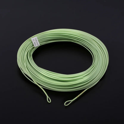 HERCULES Fly Fishing Line Floating Weight Forward Fly Line with Double Welded Loop, Fluorescent Yellow WF5F WF6F WF7F WF8F 100FT