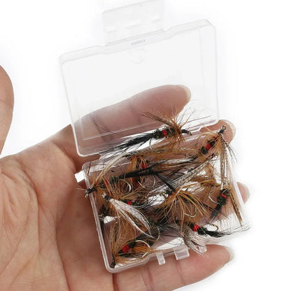 5/10/20Pcs Artificial Insect Bait Flies Fly Fishing Lures Bait Dragonfly Topwater Bait Dry Flies for Trout Carp Fishing Lure Set