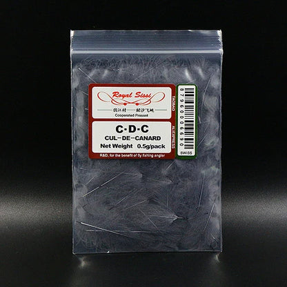 Premium fly tying duck CDC feathers Net 0.5gram Cul De Canard duck butt feathers dry fly wings fly tying materials