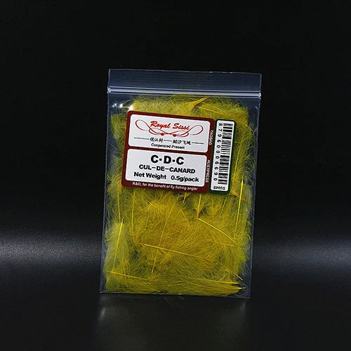 Premium fly tying duck CDC feathers Net 0.5gram Cul De Canard duck butt feathers dry fly wings fly tying materials