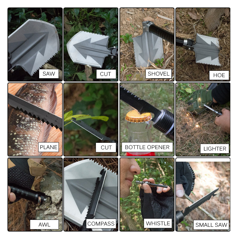 Multifunctional Folding Shovel Survival Shovel