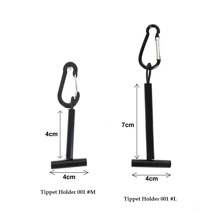 Tippet T Fly Fishing Holder For Storing Multiple Tippet Spools Aluminum Fishing Fllies Lure Bait Making Processing Tools