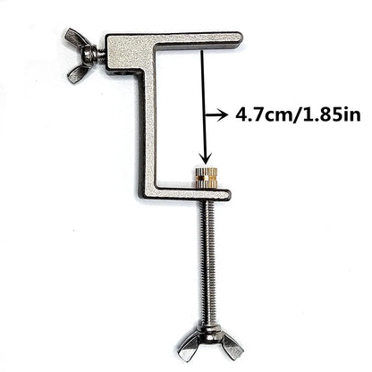 1pc 360 Degree Rotatable Fly Tying Tool, Fly Bait Making Tool, Fly Tying Vise For Making Trout Salmon Fishing Lure