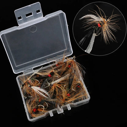 5/10/20Pcs Artificial Insect Bait Flies Fly Fishing Lures Bait Dragonfly Topwater Bait Dry Flies for Trout Carp Fishing Lure Set