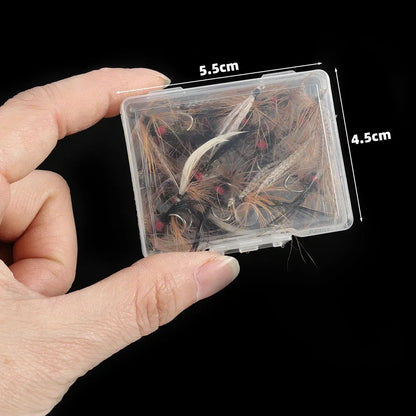 5/10/20Pcs Artificial Insect Bait Flies Fly Fishing Lures Bait Dragonfly Topwater Bait Dry Flies for Trout Carp Fishing Lure Set