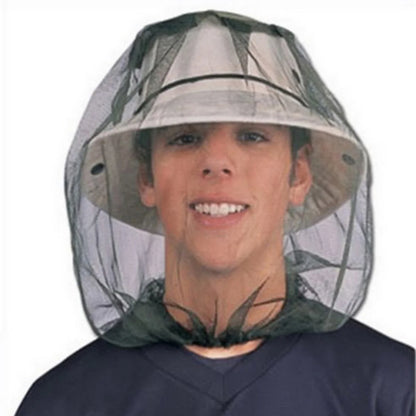 1pc mosquito net hat, insect-proof hat, fishing hat, mosquito-proof hat for Outdoor hiking field camping travel Hat  ﻿