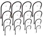 Mustad 10829NP-BN Barbed Hooks 10pcs/bag