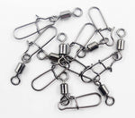 Fishing Swivel Snap Rolling Swivel with Duo-Lock Nice Snap 20pcs/bag