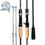 Spinning Casting Fish Rod with Ceramic Ring 1.8m 2.1m 2.4m 2.7m