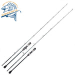 Slow Jigging Rod For Boat Fishing  1.91m Carbon Eva Handle Solid Tip Saltwater Sea Fuji Guide Rings