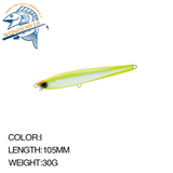 Heavy Sinking Minnow Fishing Lure 105mm 30g